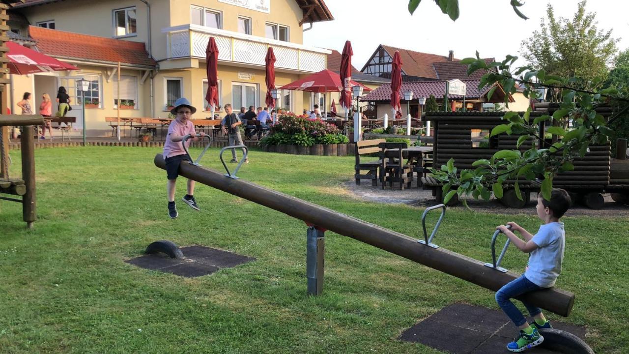 Ferienwohnung „Vogelnest“ Im Vogelsberger Hof Grebenhain Exterior foto